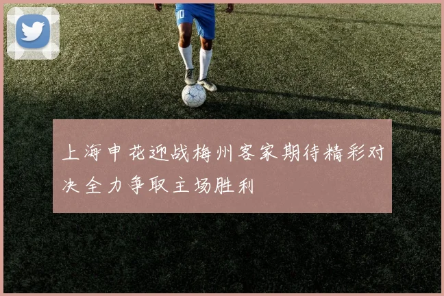 上海申花迎战梅州客家期待精彩对决全力争取主场胜利